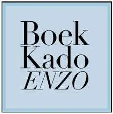Boek kado Enzo logo