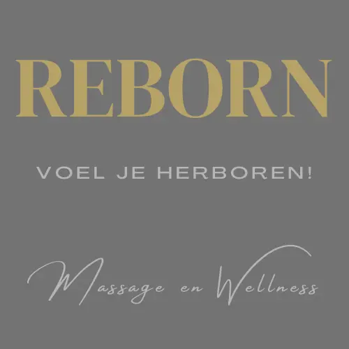 Reborn massage, beauty en wellness praktijk logo