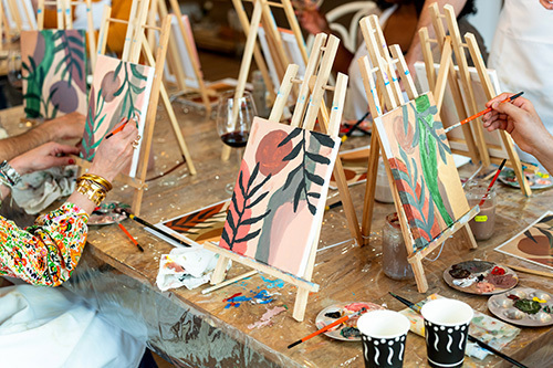 Art supplies het gooi