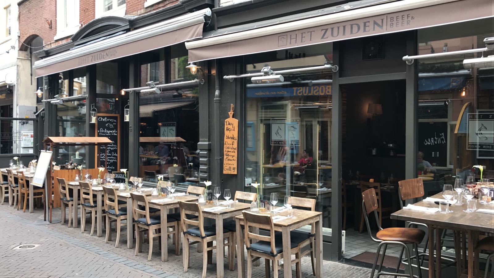 Restaurant Het Zuiden Fish en Wine Beef en Beer