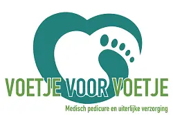 Pedicuresalon Voetje voor Voetje logo