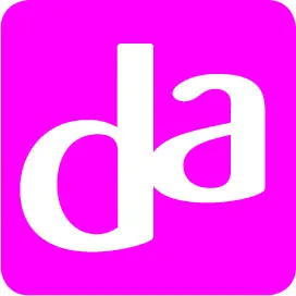 DA drog. en parf. de Vlinder logo