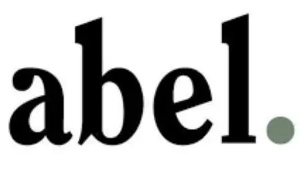 Abel. Grand café restaurant logo