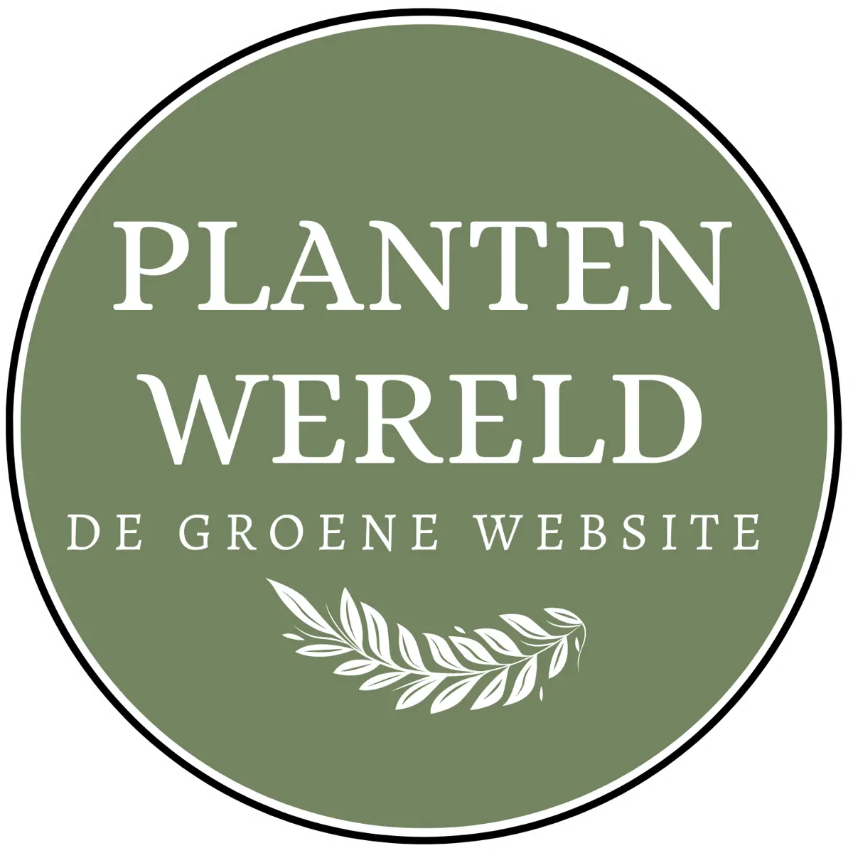 Planten wereld logo