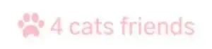 4 catsfriends logo