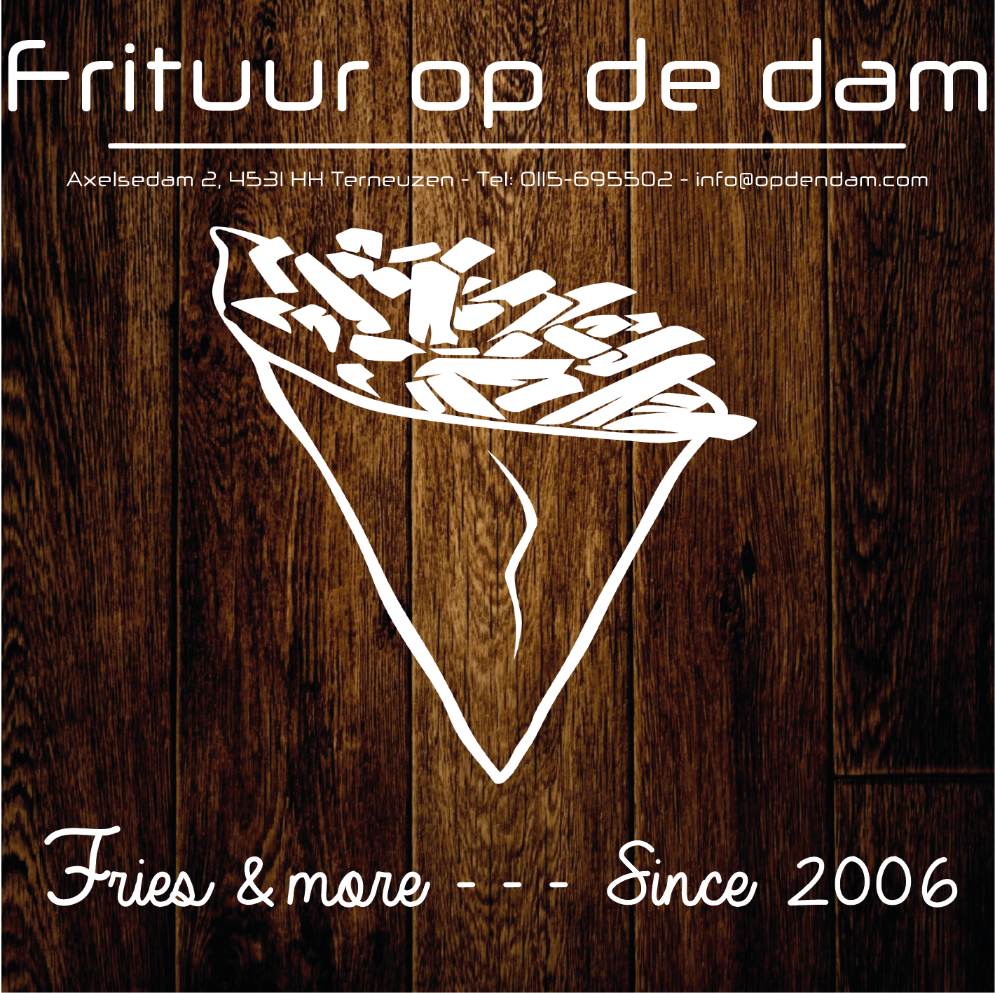 Frituur op de dam  