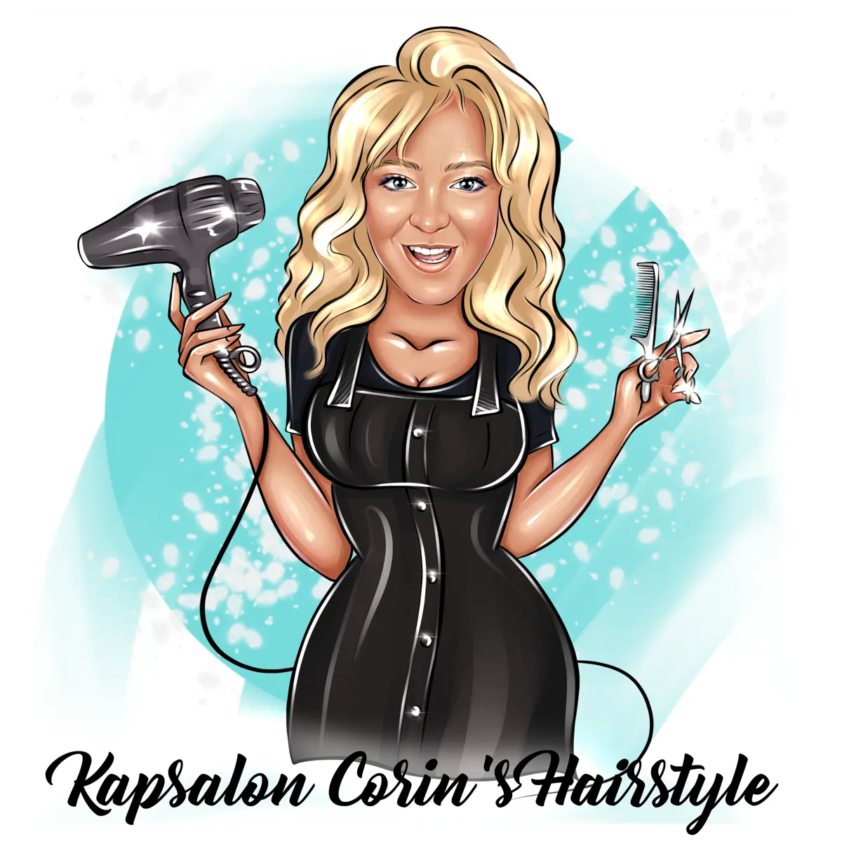 Corin's Hairstyle logo