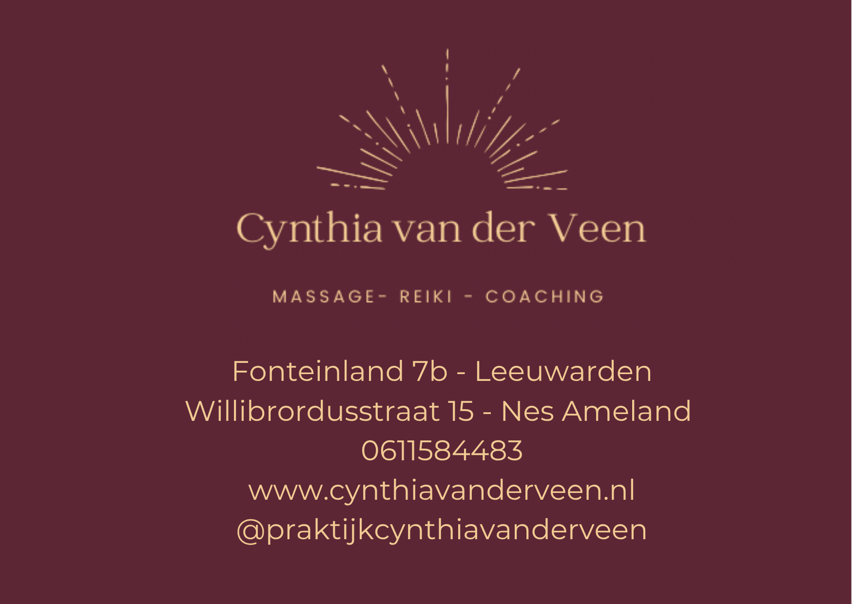 Cynthia van der Veen