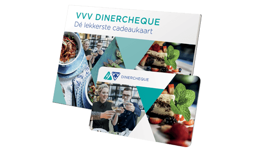 VVV Dinercheque nieuwe look besteden