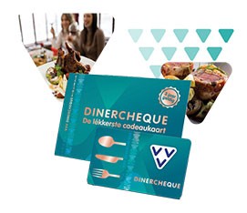 VVV Dinercheque, de lékkerste cadeaukaart