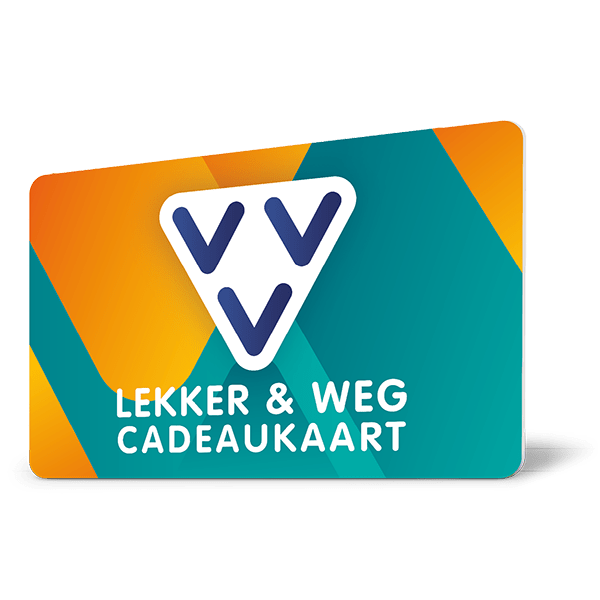VVV Lekker & Weg Cadeaukaart als kerstcadeau