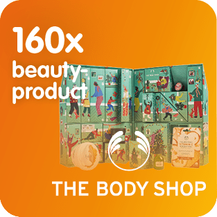 The body shop stelt 160 keer een beauty product ter beschikking voor het Prijzenfestival