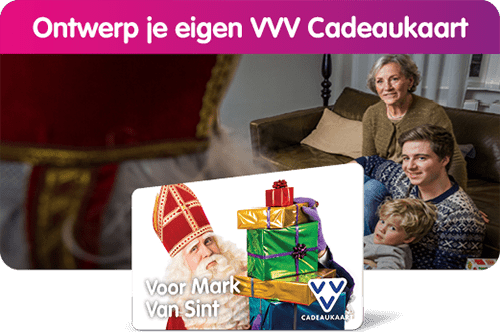 VVV Cadeaukaart Goud Deluxe als extra feestelijk eindejaarsgeschenk!