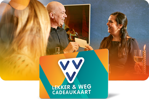 VVV Lekker & Weg Cadeaukaart cadeau geven.