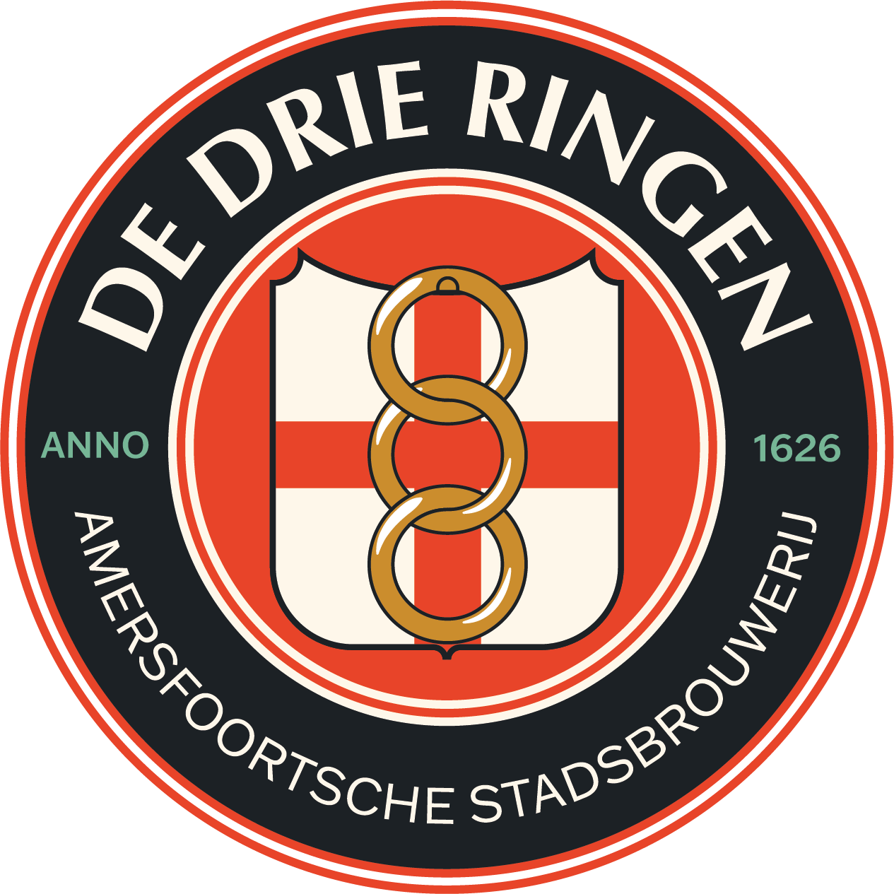 Stadsbrouwerij De Drie Ringen logo