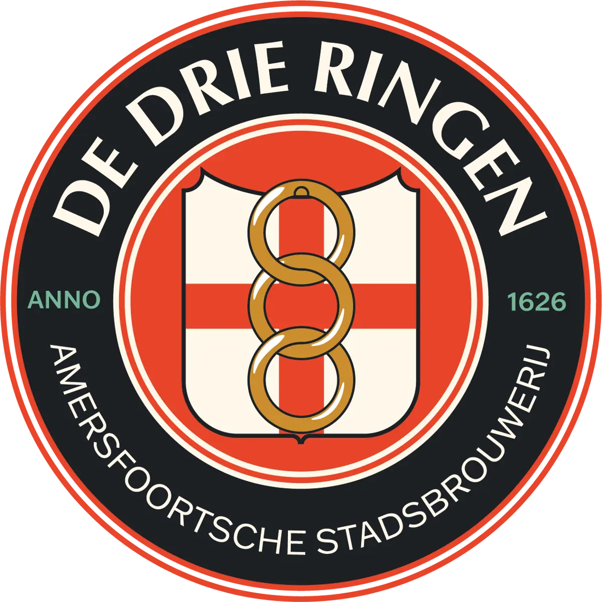 Stadsbrouwerij De Drie Ringen logo