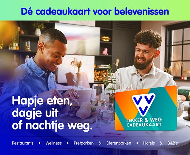 VVV Lekker & Weg Cadeaukaart poster