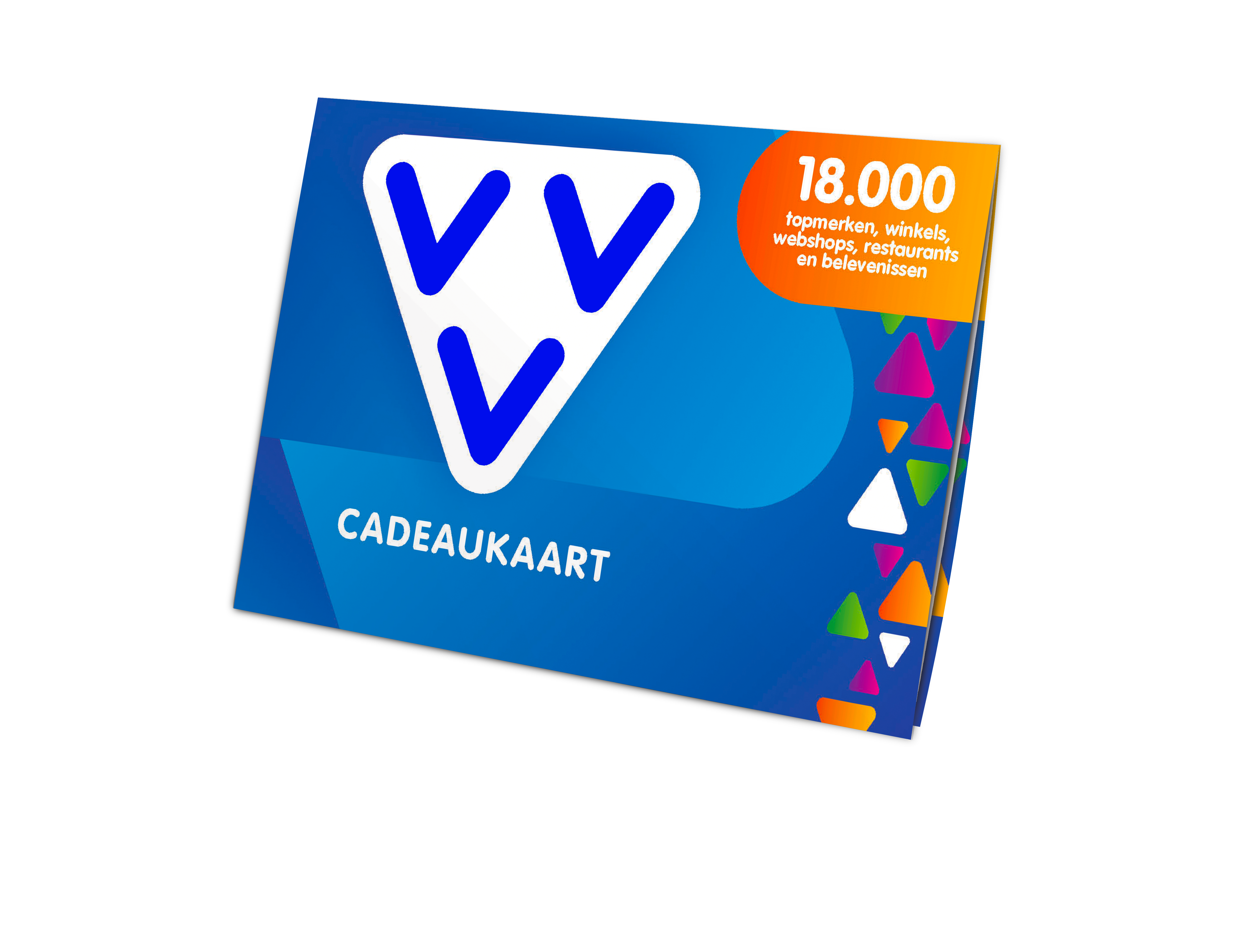 VVV Cadeaukaart omslag - schuin