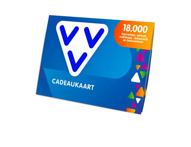 VVV Cadeaukaart omslag - schuin