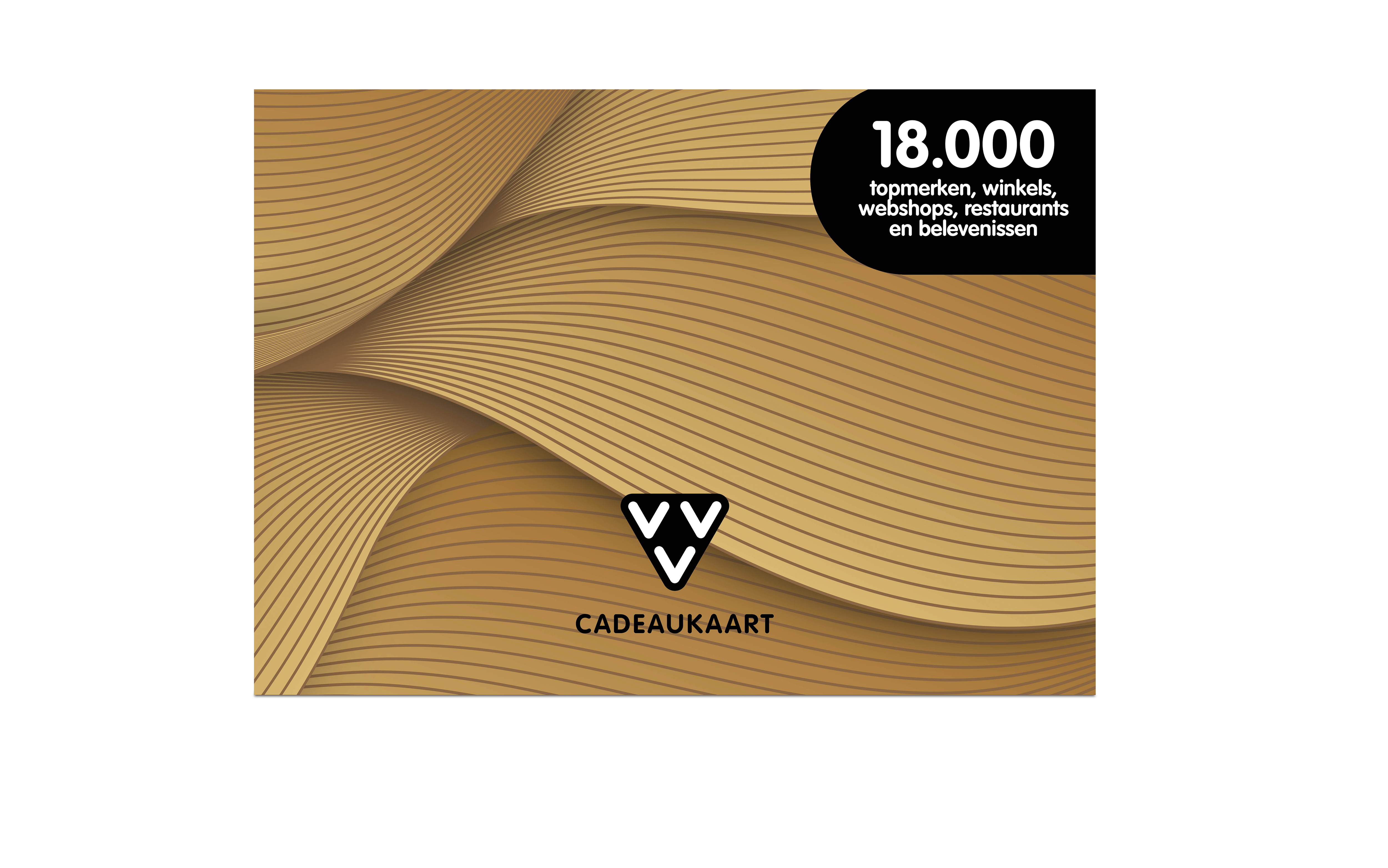 VVV Cadeaukaart Luxe omslag - recht