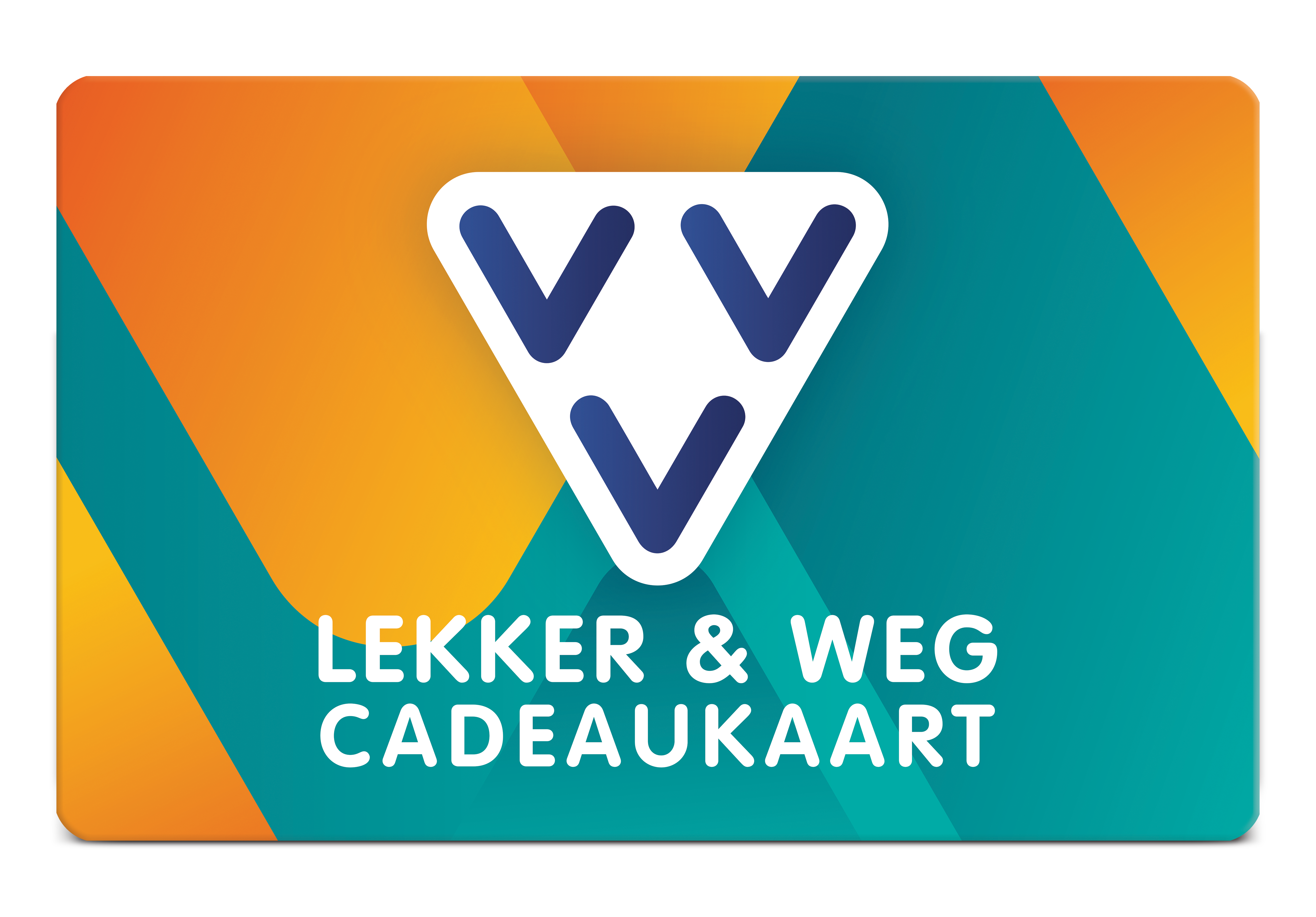 VVV Lekker & Weg Cadeaukaart - recht