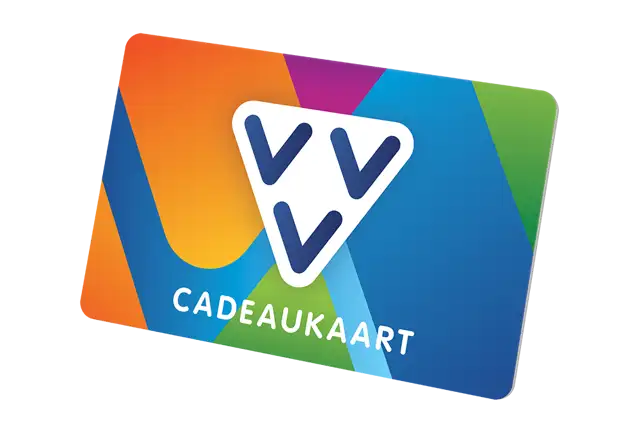 VVV Cadeaukaart kaart - schuin