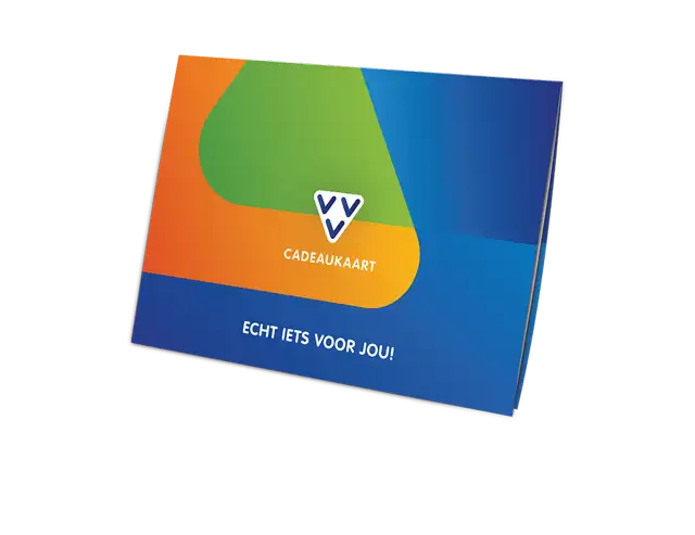 VVV Cadeaukaart omslag - schuin