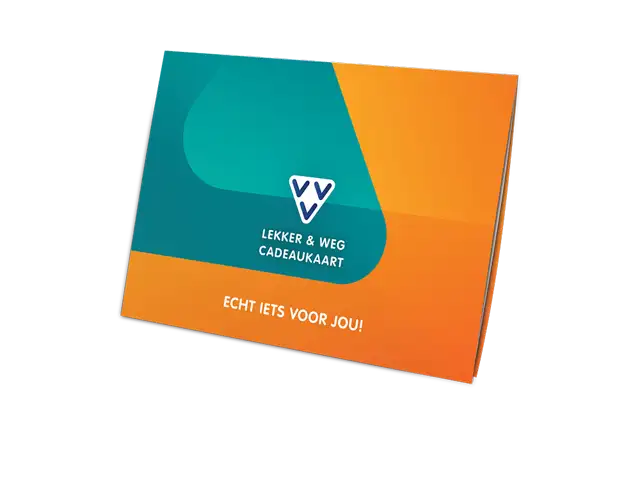 VVV Lekker & Weg Cadeaukaart omslag