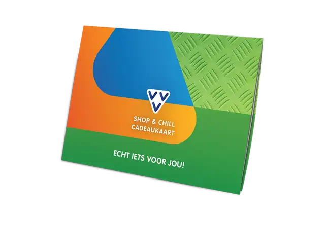VVV Shop & Chill Cadeaukaart omslag