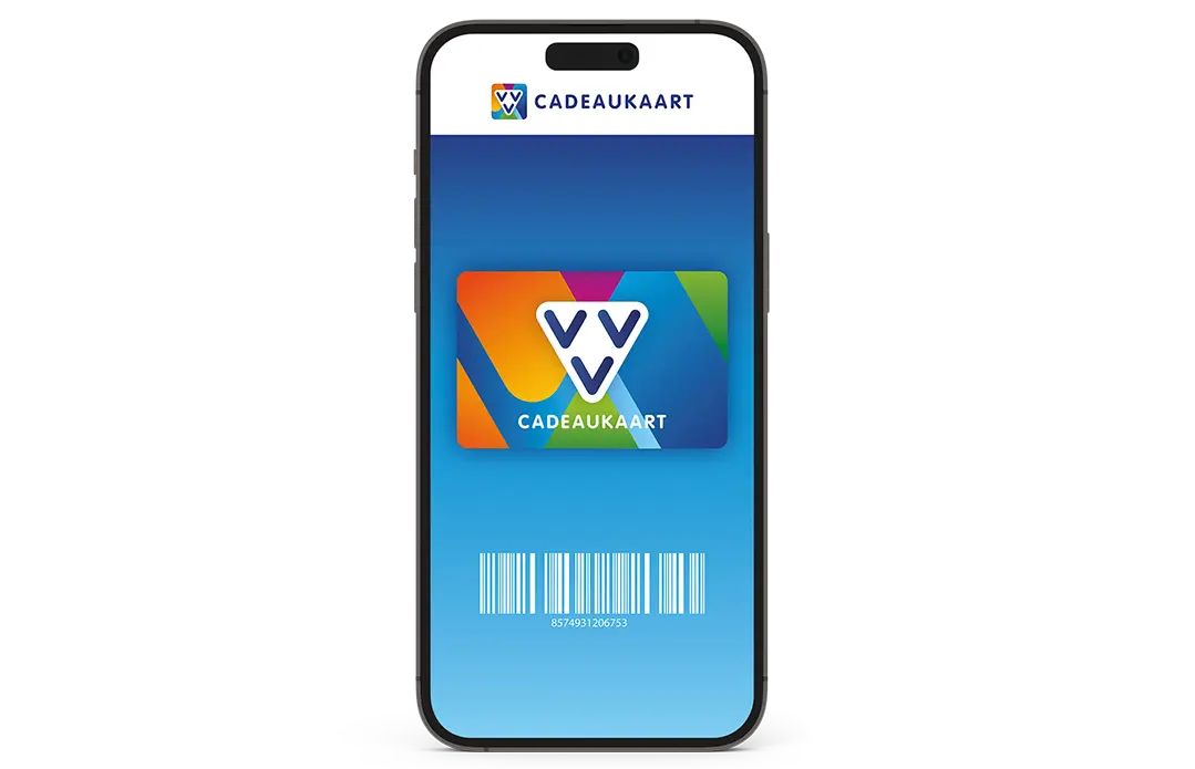 Digitale VVV Cadeaukaart