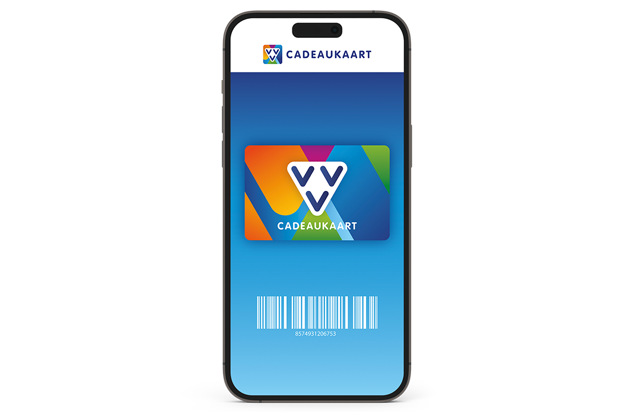 Digitale VVV Cadeaukaart